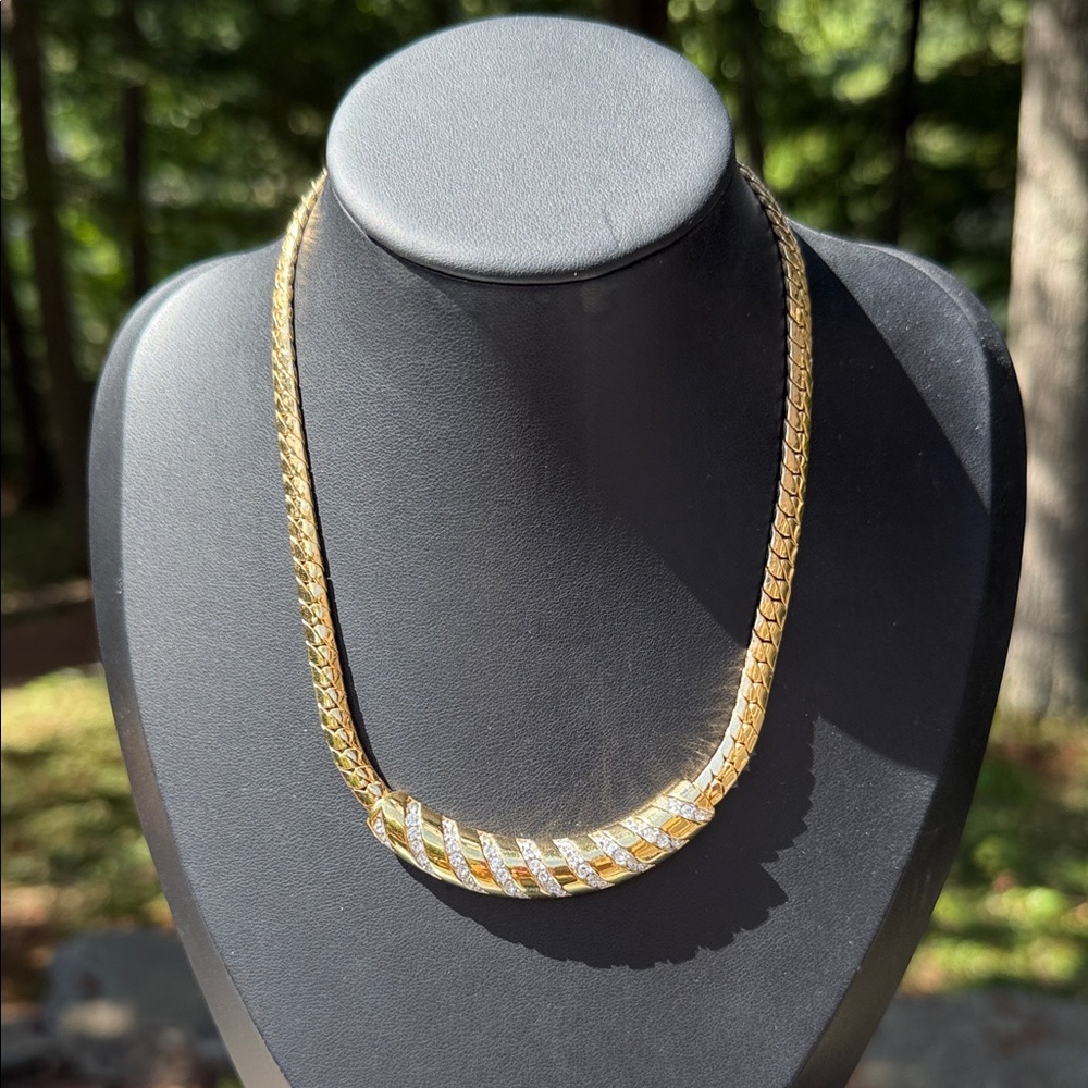 Vintage 80’s DSC Daniel Swarovski Necklace